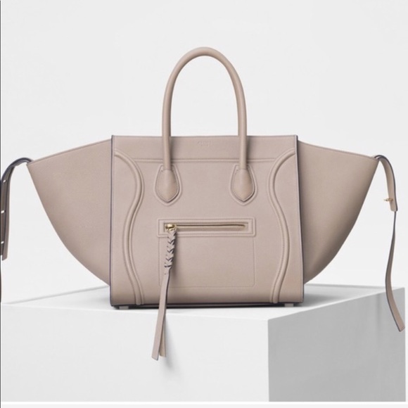 Céline MEDIUM PHANTOM BAG IN GRAINED CALFSKIN - Picture 3 of 7